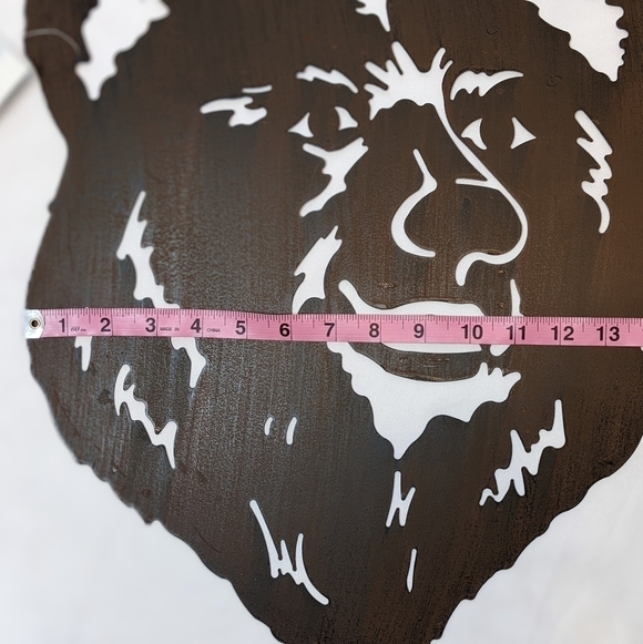 Bear Metal Cutout Wall Decor - Picture 2 of 8